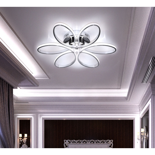 Srebrny plafon LED 60cm 4000K 48Watt - P143